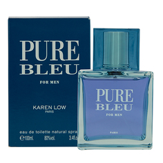 Парфюмерная вода `KAREN LOW` `PURE` BLUE (муж.) 100 мл