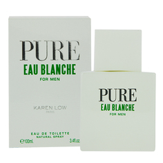 Парфюмерная вода `KAREN LOW` `PURE` BLANCHE (муж.) 100 мл