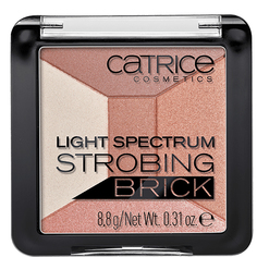 Хайлайтер для лица `CATRICE` LIGHT SPECTRUM STROBING BRICK тон 10 (5 в 1)