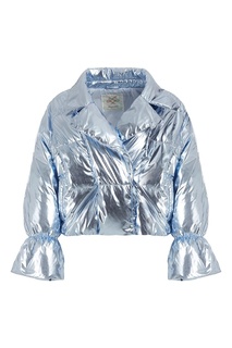 Голубая металлизированная куртка Mila Marsel