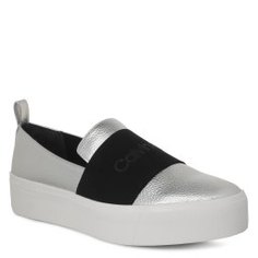 Слипоны CALVIN KLEIN JACINTA серебряный