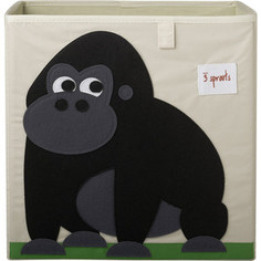 3 Sprouts Коробка для хранения Горилла (Black Gorilla) (27250)