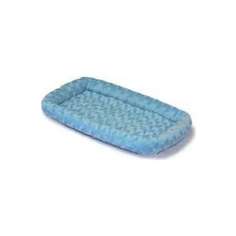 Лежанка Midwest Quiet Time Fashion Pet Bed - Powder Blue 24 плюшевая 61х46 см голубая для кошек и собак