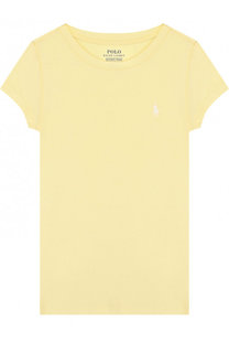 Футболка джерси с логотипом бренда Polo Ralph Lauren