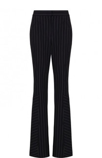 Шерстяные расклешенные брюки в полоску Dorothee Schumacher