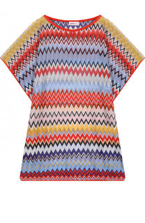 Туника свободного кроя из вискозы Missoni