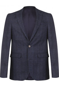 Однобортный пиджак из смеси льна и шерсти Sand