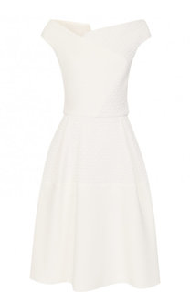 Приталенное платье-миди с вырезом-лодочка Roland Mouret