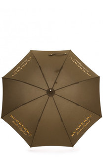 Зонт-трость с логотипом бренда Burberry