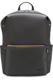 Текстильный рюкзак с контрастной отделкой Fendi