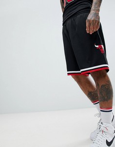 Черные шорты Mitchell & Ness NBA Chicago Bulls - Черный