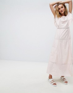 Платье макси с оборками Paul & Jo Sister - Розовый
