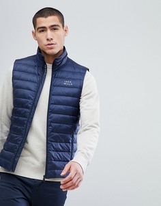 Темно-синий жилет Jack Wills Knole - Темно-синий