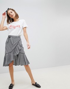 Юбка в клетку в стиле вестерн Vero Moda - Мульти