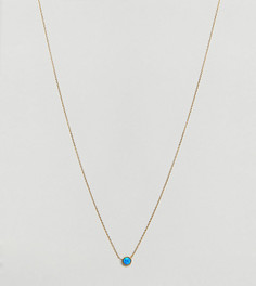 Позолоченное ожерелье с опалом Orelia - Золотой