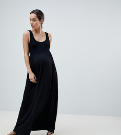 Платье макси ASOS DESIGN Maternity - Черный