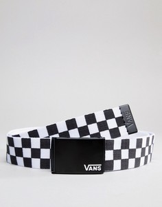 Черный ремень Vans Deppster II VA31J1Y28 - Черный