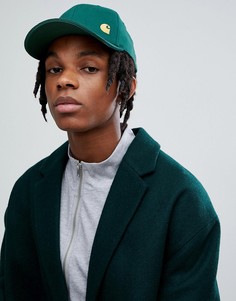 Зеленая кепка Carhartt WIP - Темно-синий