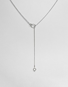 Ожерелье с подвеской в стиле пирсинга Cheap Monday - Серебряный