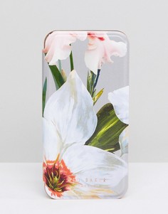 Зеркальный чехол для iPhone с цветами Ted Baker - Мульти