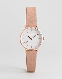 Часы с розовым кожаным ремешком Rosefield 26WPR-263 - Розовый