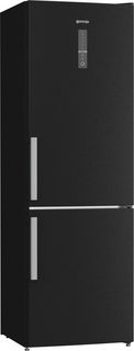 Холодильник GORENJE NRK6192MBK, двухкамерный, черный