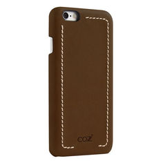 Чехол (клип-кейс) Cozistyle Leather Wrapped, для Apple iPhone 6/6S, темно-коричневый [clwc6012] Noname