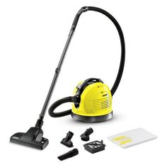 Пылесос KARCHER VC6, 600Вт, желтый/черный