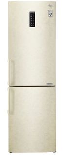 Холодильник LG GA-B449YEQZ, двухкамерный, бежевый