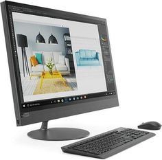 Моноблок LENOVO IdeaCentre 520-27IKL, Intel Core i5 7400T, 8Гб, 2Тб, NVIDIA GeForce 940 - 2048 Мб, DVD-RW, Windows 10, серебристый [f0d0002urk]