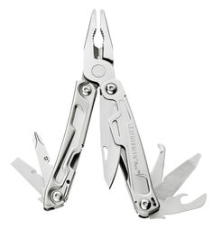 Мультитул LEATHERMAN Rev, 13 функций, серебристый [832136]