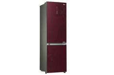 Холодильник LG GA-B489TGRF, двухкамерный, красный