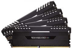 Модуль памяти Corsair Vengeance RGB DDR4 DIMM 3200MHz PC4-25600 CL16 - 32Gb KIT (4x8Gb) CMR32GX4M4C3200C16