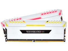 Модуль памяти Corsair Vengeance RGB DDR4 DIMM 3000MHz PC4-24000 CL16 - 16Gb KIT (2x8Gb) CMR16GX4M2C3000C16W