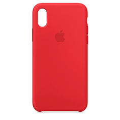 Аксессуар Чехол APPLE iPhone X Silicone Case Red MQT52ZM/A