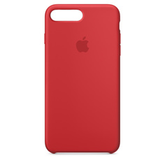 Аксессуар Чехол APPLE iPhone 8 Plus / 7 Plus Silicone Case Red MQH12ZM/A