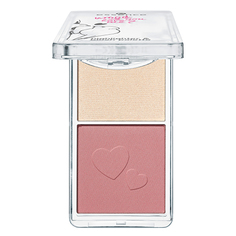 Хайлайтер и румяна для лица `ESSENCE` WOOD YOU LOVE ME 2 в 1