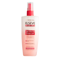 Экспресс-кондиционер для волос LOREAL ELSEVE ЭКСПЕРТ ЦВЕТА Двойной эликсир для окрашенных или мелированных волос 200 мл L'Oreal