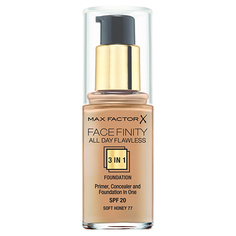 Основа тональная для лица MAX FACTOR FACEFINITY ALL DAY FLAWLESS 3 в 1 тон 77