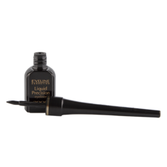 Подводка для глаз EVELINE LIQUID PRECISION LINER 2000 PROCENT черная матовая