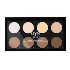 Палетка для контурирования NYX PROFESSIONAL MAKEUP HIGHLIGHT & CONTOUR PRO PALETTE тон 01