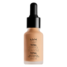 Основа тональная для лица NYX PROFESSIONAL MAKEUP TOTAL CONTROL DROP FOUNDATION тон 09 medium olive