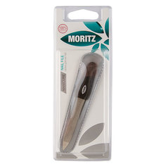 Пилка для ногтей `MORITZ` двусторонняя с сапфировым напылением 9 см