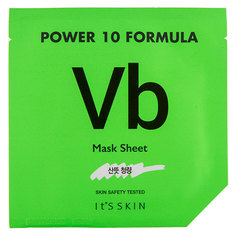 Маска для лица ITS SKIN POWER 10 FORMULA VB с витамином B восстанавливающая 25 мл
