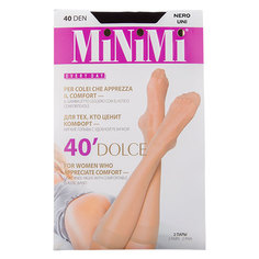 Гольфы женские MINIMI DOLCE 40 den Nero 2 пары