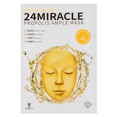 Маска для лица `24 MIRACLE` AMPLE MASK с прополисом 25 мл