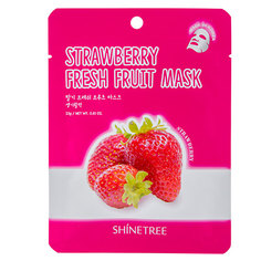 Маска для лица SHINETREE FRESH FRUIT с экстрактом клубники 23 г