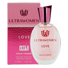 Туалетная вода `ART PARFUM` `ULTRA WOMEN` LOVE (жен.) 55 мл АРТ ПАРФЮМ