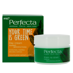 Крем для лица `PERFECTA` YOUR TIME IS GREEN дневной 50 мл