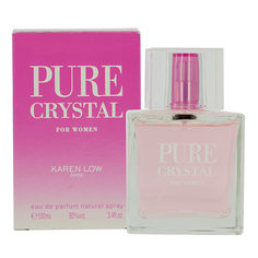 Парфюмерная вода `KAREN LOW` `PURE` RYSTAL NEW (жен.) 100 мл